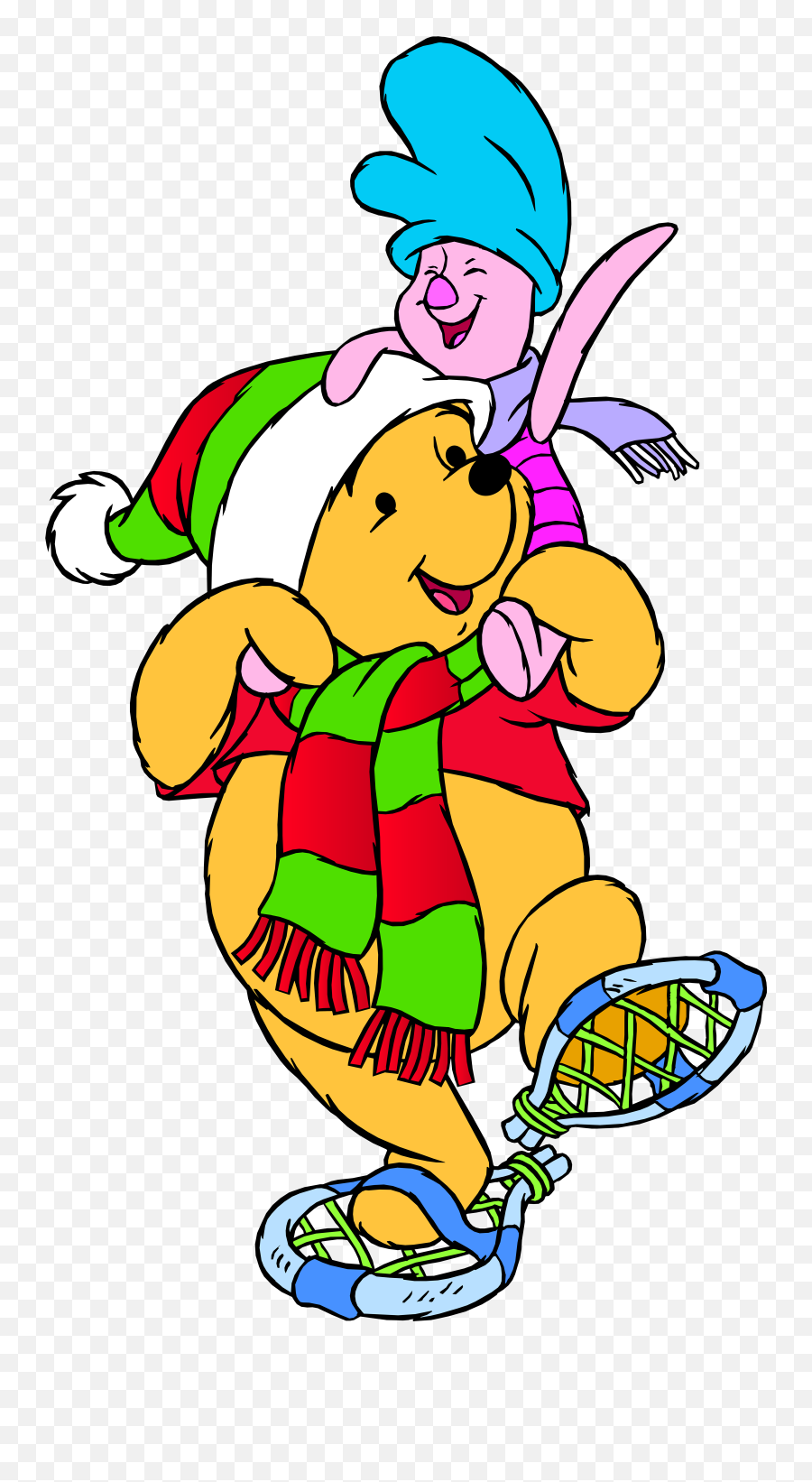 Winnie The Pooh Clipart Animated - Winnie The Pooh Winter Png Emoji,Winnie The Pooh Clipart