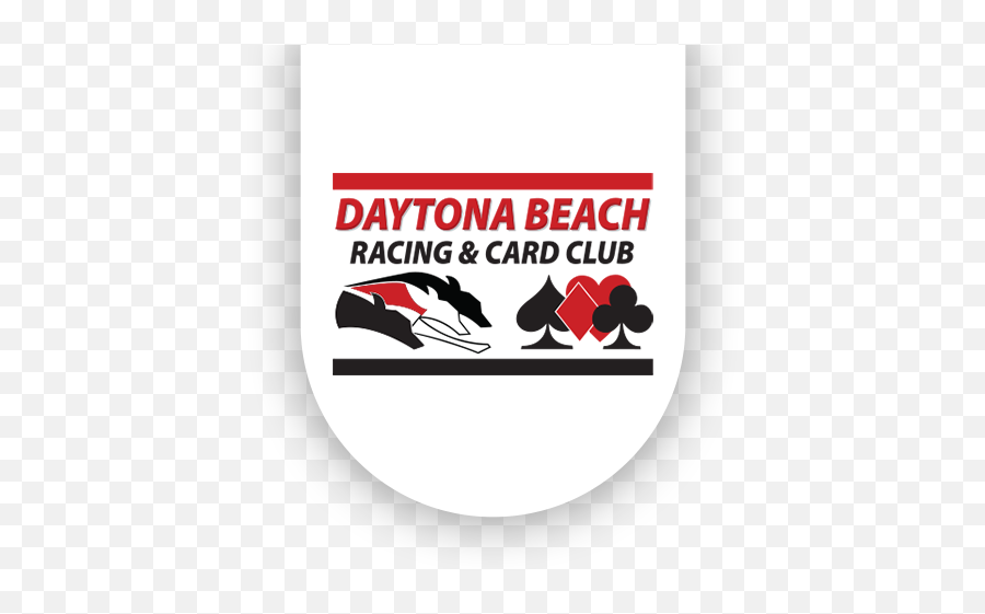 Poker Room Simulcast Wagering U0026 Poker Tournaments Daytona - Daytona Beach Racing Card Club Logo Emoji,Racing Logos