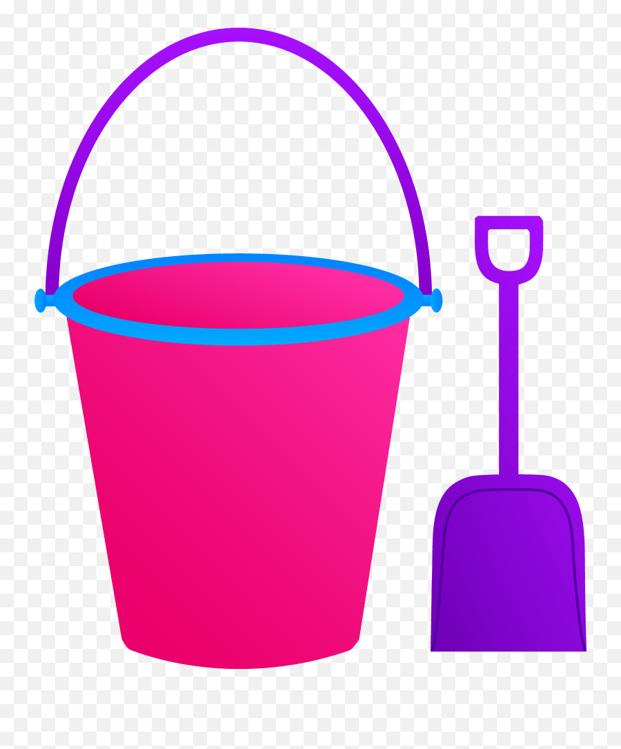 Bucket Cliparts Download Free Clip Art - Beach Bucket Clipart Emoji,Bucket Clipart