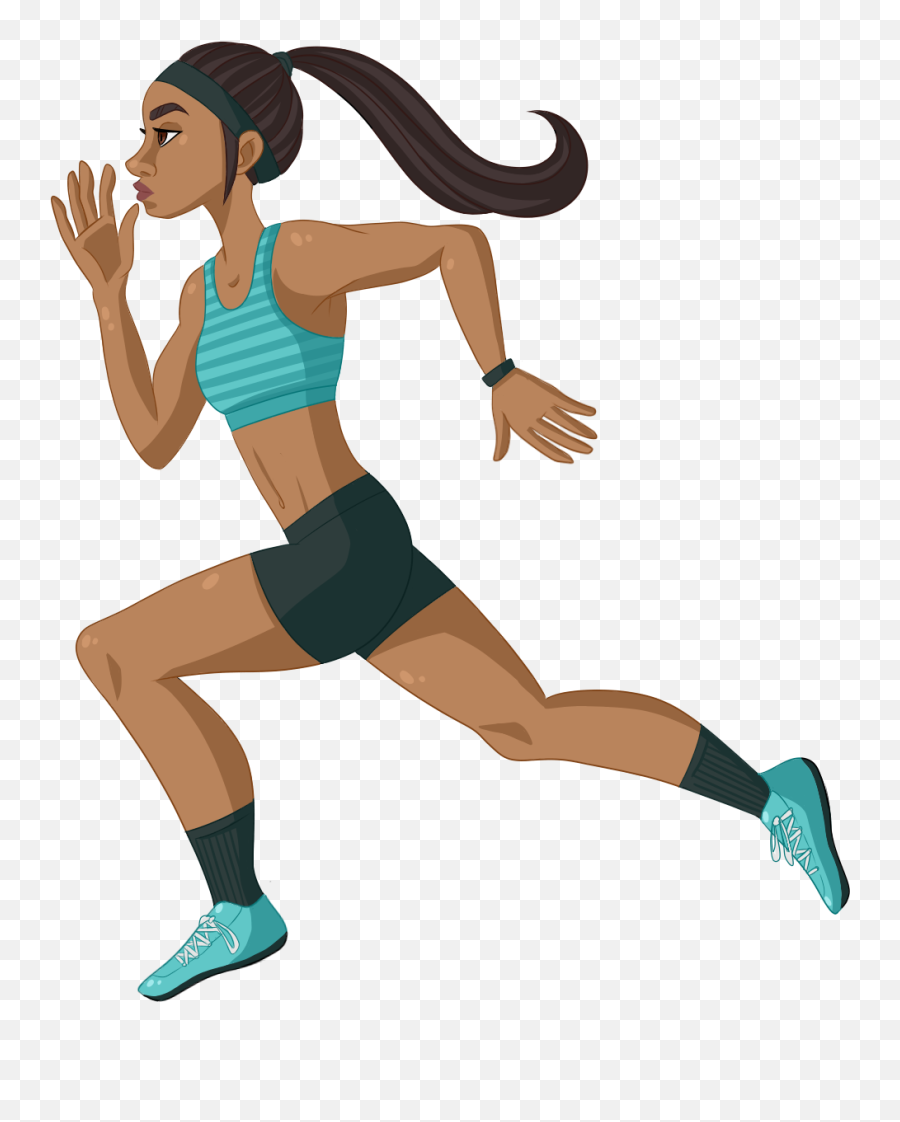 Art Digital Art Photoshop Firealpaca - Cartoon Track Runner Clipart Emoji,Runner Clipart