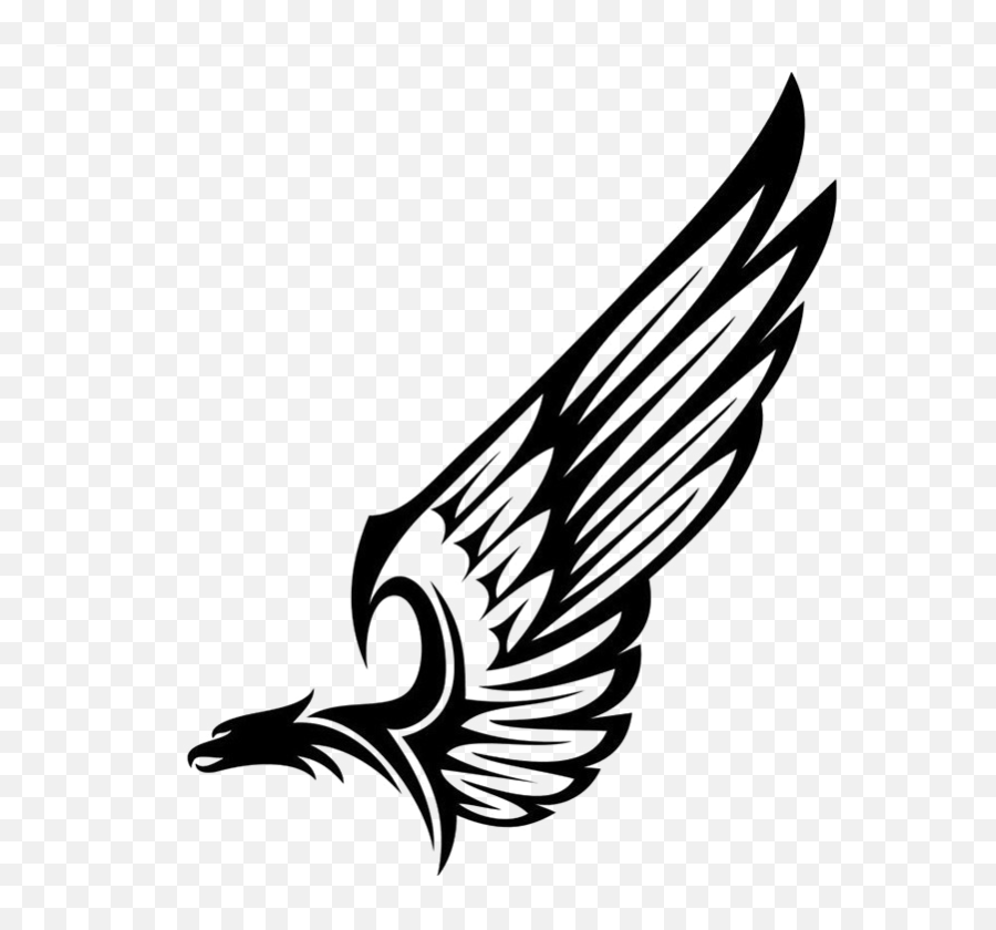 Download Half Wings Png Hd - Eagle Wings Vector Png Full Logo Eagle Wings Png Emoji,Wings Png