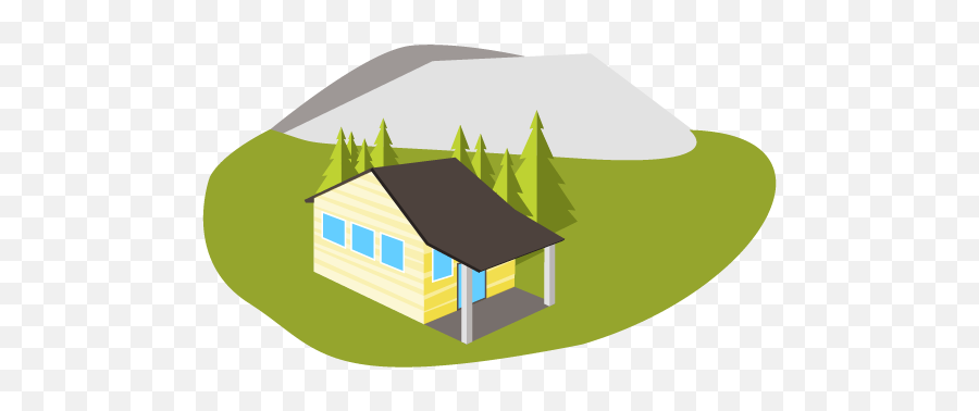 Land Clipart Hill - House Png Download Full Size Clipart Horizontal Emoji,Hill Clipart