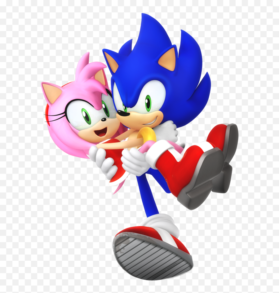 Download To Celebrate The 25th Anniversary Of Sonic Cd Iu0027ve - Sonic And Amy Render Emoji,Sonic Cd Logo