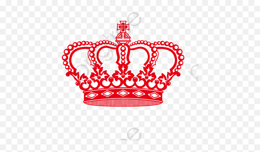 Red Crown Vector Logo Png Crown Clipart 646739 - Png Emoji,Crown Clipart