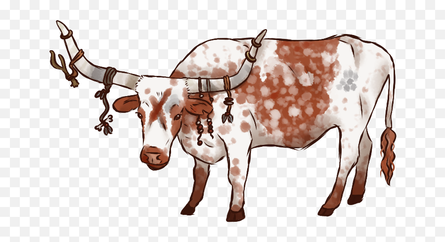 Texas Longhorn Mix Cattle - Dairy Cow 737x427 Png Animal Figure Emoji,Longhorn Clipart