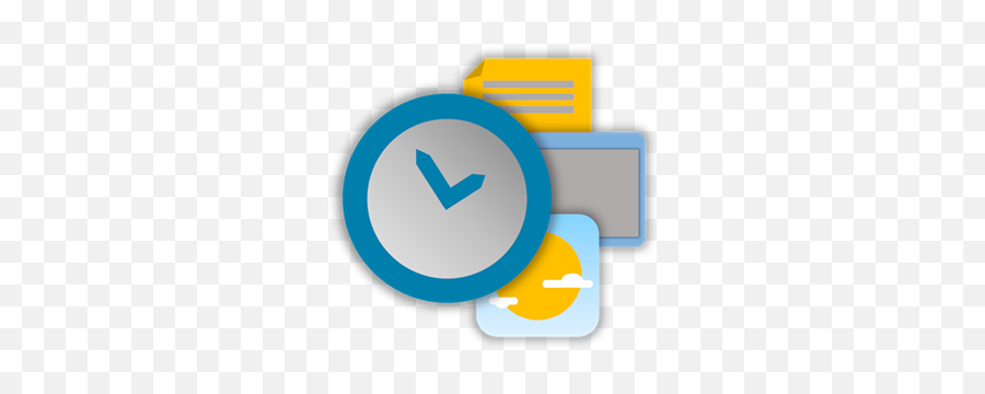 Get Widget Launcher - Microsoft Store Vertical Emoji,Transparent Clock Widget