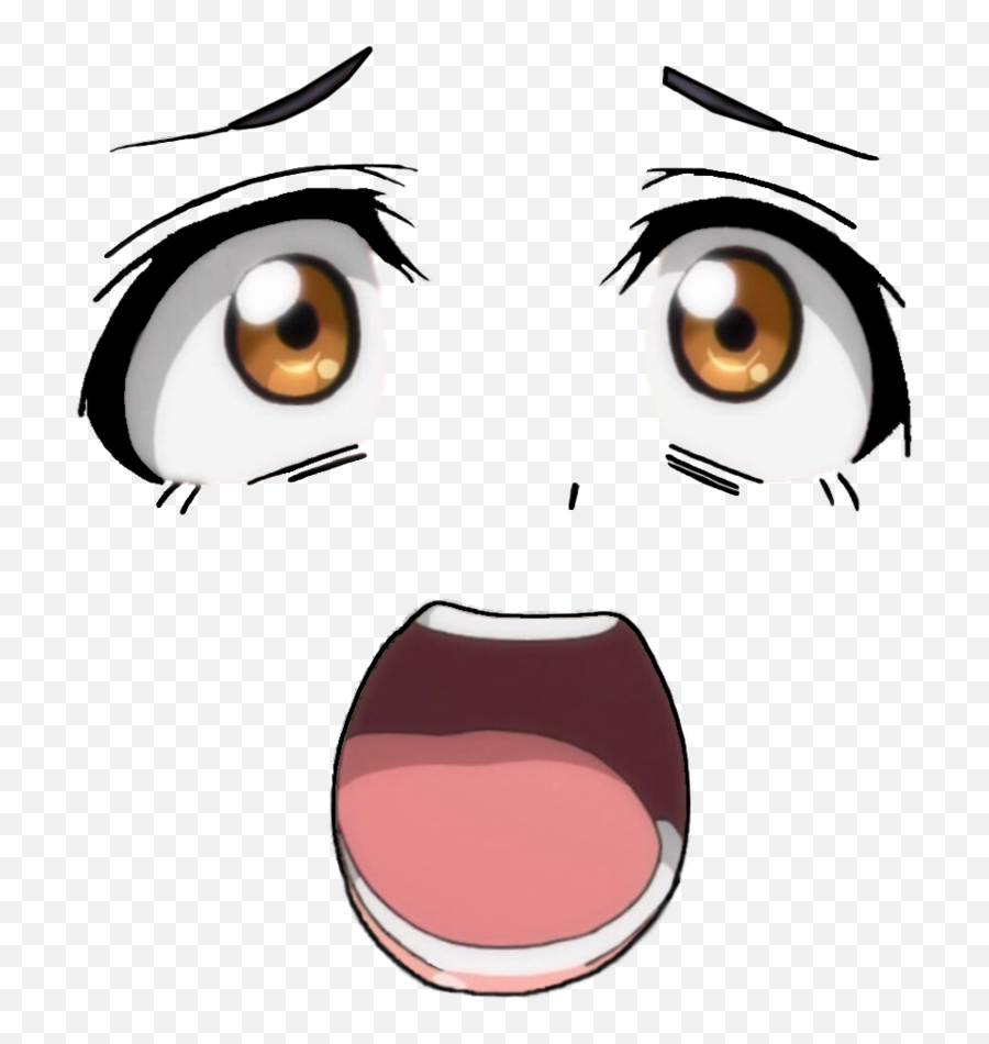Ahegao Face Png Anime Eyes And Mouth - Ahegao Transparent Ahegao Png Emoji,Face Png