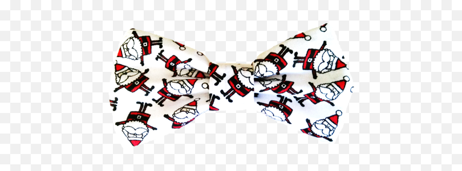 Santa Paws White Bow Tie Emoji,White Bow Png
