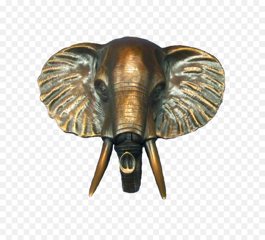 Iron Door Knocker Elephant Hd Png Emoji,Elephant Head Png