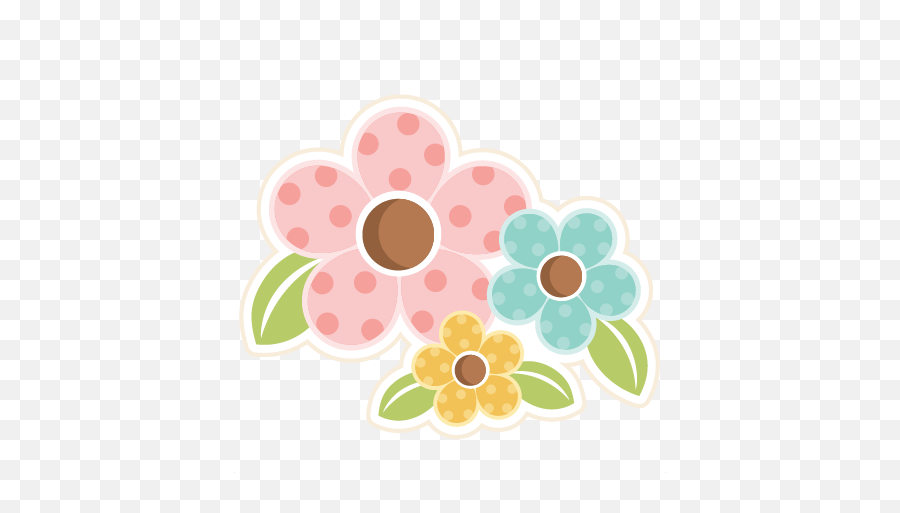 Easter Flowers Svg Scrapbook Cut File Emoji,Easter Flowers Clipart