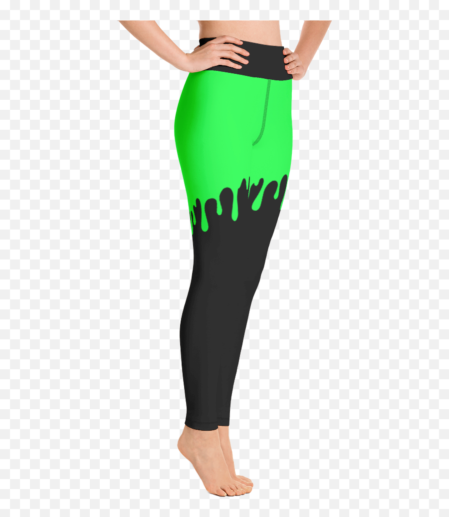 Green Slime Yoga Pants Emoji,Green Slime Png