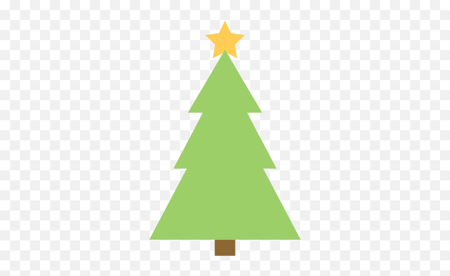 Christmas Tree Vector Png Transparent - Vector Christmas Tree Transparent Emoji,Christmas Tree Png