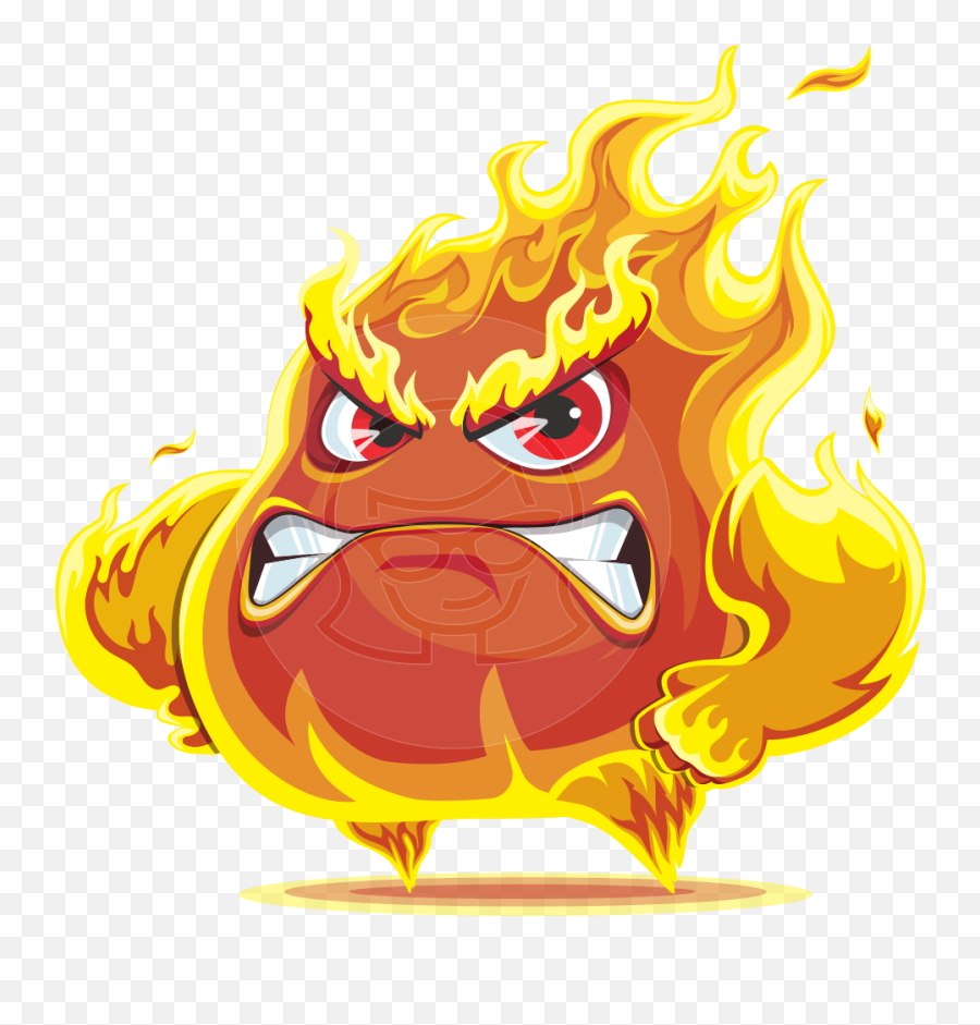 Fireball Cartoon Character - 112 Stock Vector Images Graphicmama Emoji,Fireball Clipart