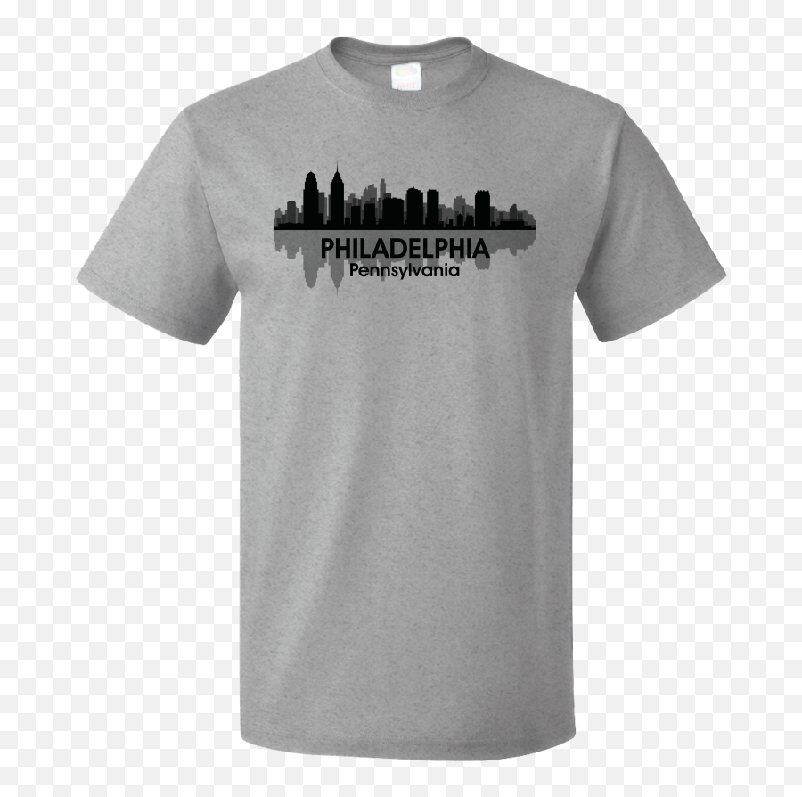 Philadelphia Pa City Skyline - Philly Pride Eagles 76ers Love Tshirt Emoji,Philadelphia Skyline Silhouette Png