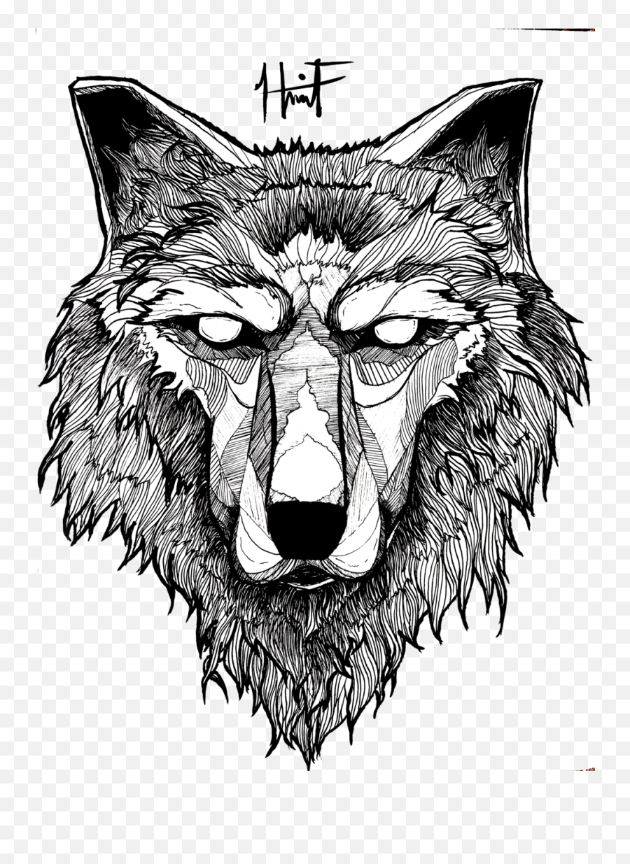 Vuk Print U2014 Haris Ferati Art Emoji,Howling Wolf Clipart
