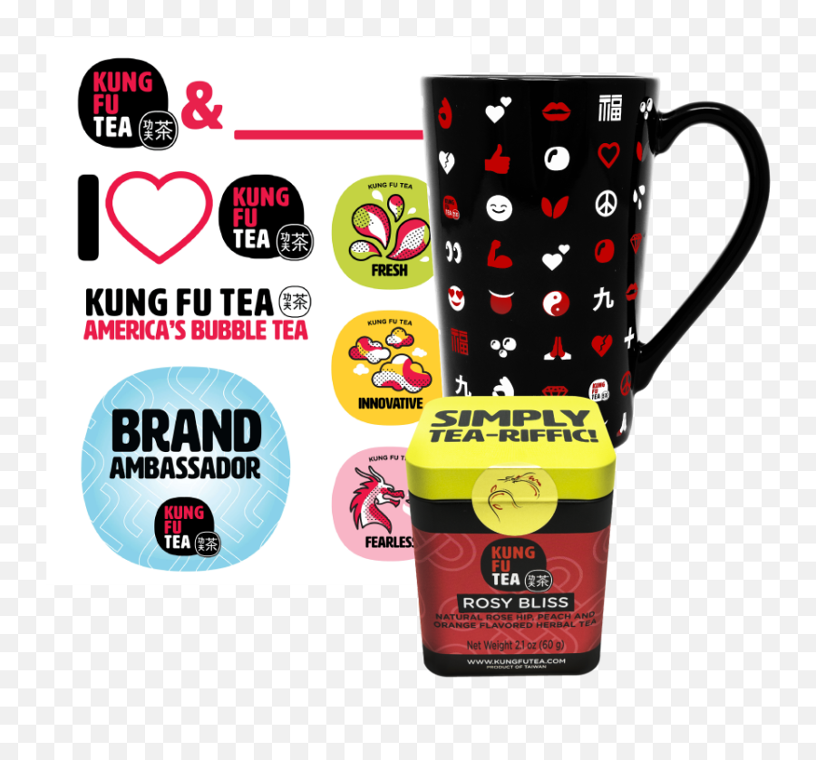 Basic Bundle U2014 Kung Fu Tea Fresh - Innovative Fearless Leading Tea Brand Emoji,Peach Emoji Transparent Background