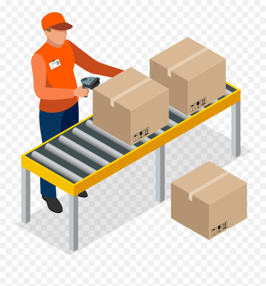 Download Hd Fulfilment Icon - Warehouse Manager Vector Emoji,Warehouse Png