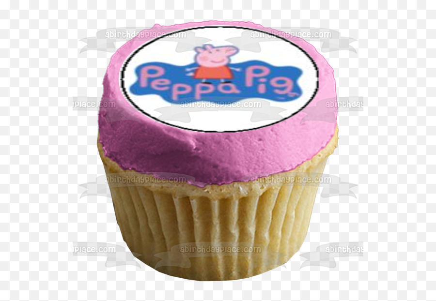 Peppa Pig Logo Assorted Images Edible - A Birthday Place Emoji,Pig Logo