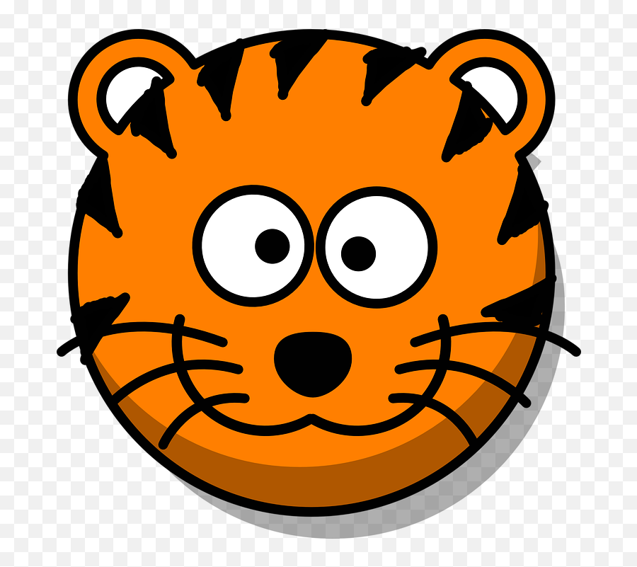 Tiger Clipart Orange - Marcus Cinema Emoji,Tiger Clipart