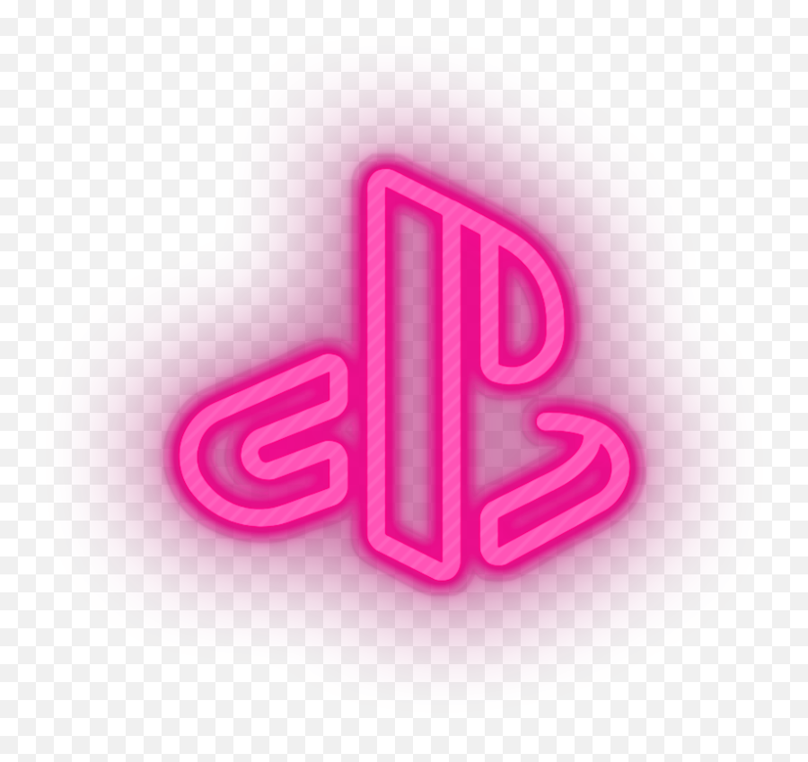 Led Neon Decor - Color Gradient Emoji,Playstation Logo