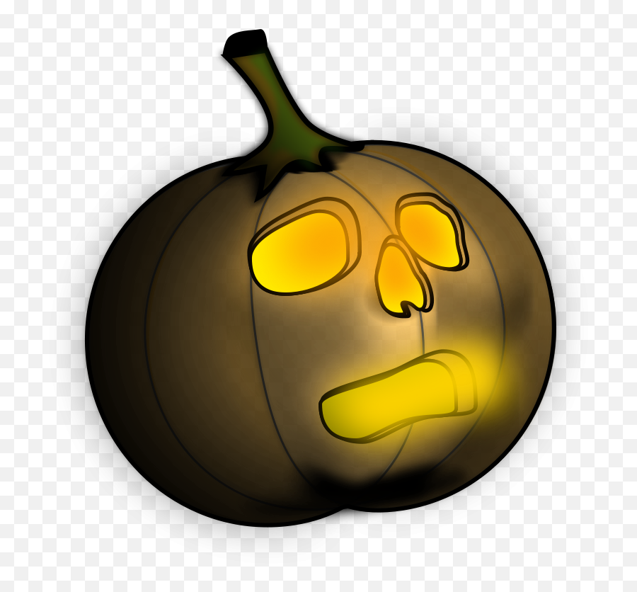 Jack O Lantern Clipart - Gourd Emoji,Jack O Lantern Clipart
