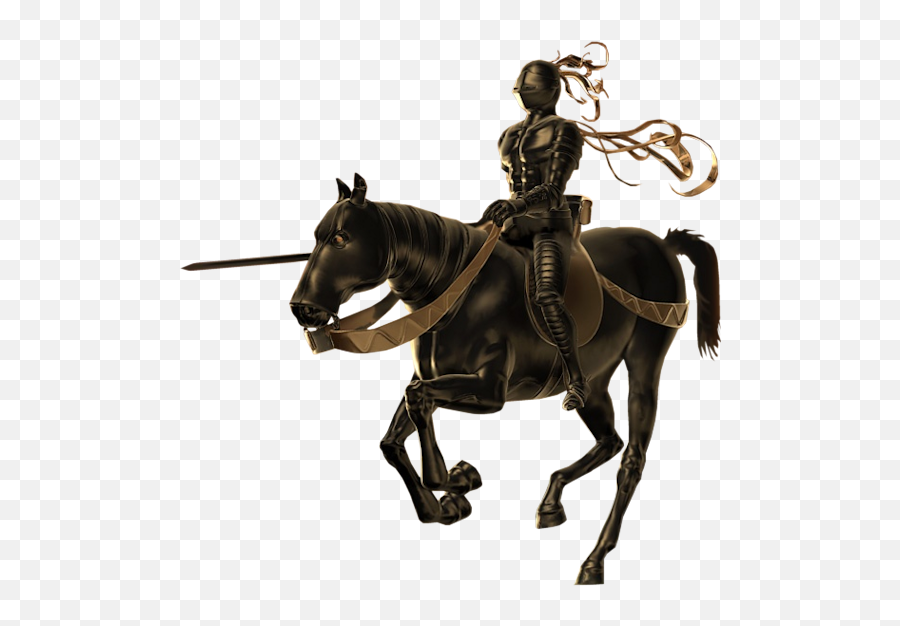 Knight On Horse - Knight With Horse Png Emoji,Horse Png