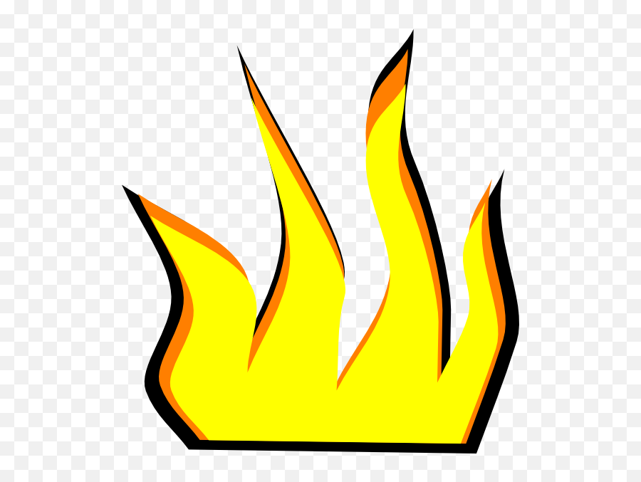 White Cartoon Fire - Fire Cartoon Images Free Download Emoji,Fire Clipart Black And White