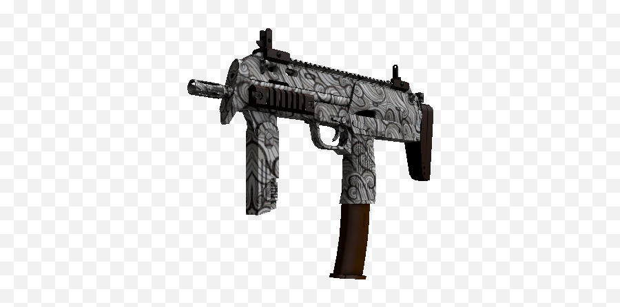 Mp7 - Gunsmoke Csgo Forest Ddpat Mp7 Emoji,Gun Smoke Png