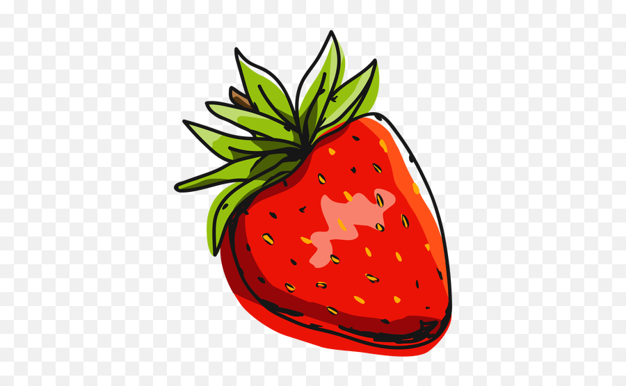Transparent Png Svg Vector File - Fresa Png Dibujo Emoji,Strawberry Transparent Background