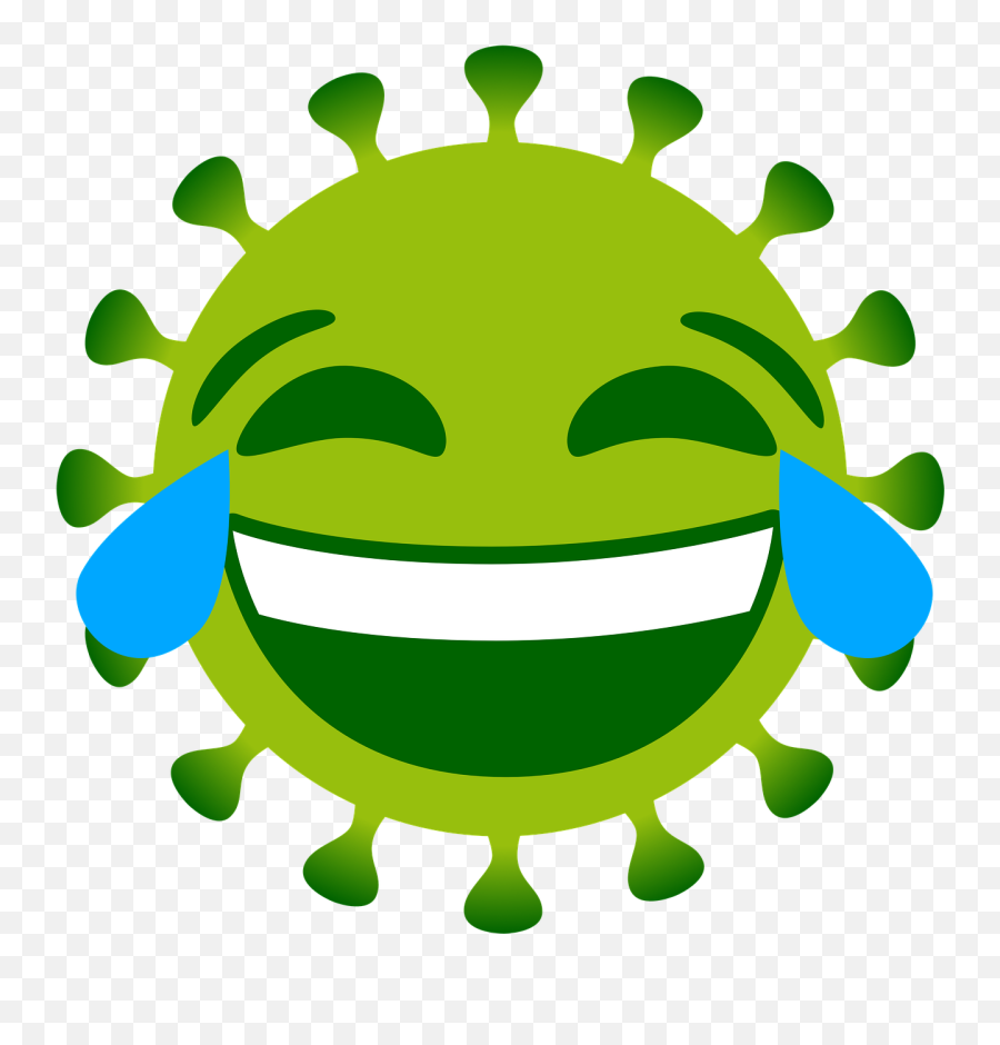 Coronavirus Emoji Laugh - Emogi Virus Corona,Laugh Emoji Transparent