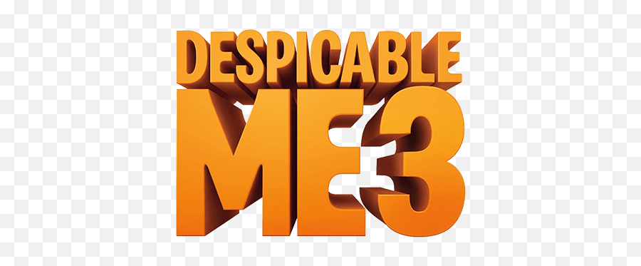 Despicable Me 3 Logo Transparent Png - Despicable Me 3 Logo Transparent Emoji,3 Logo