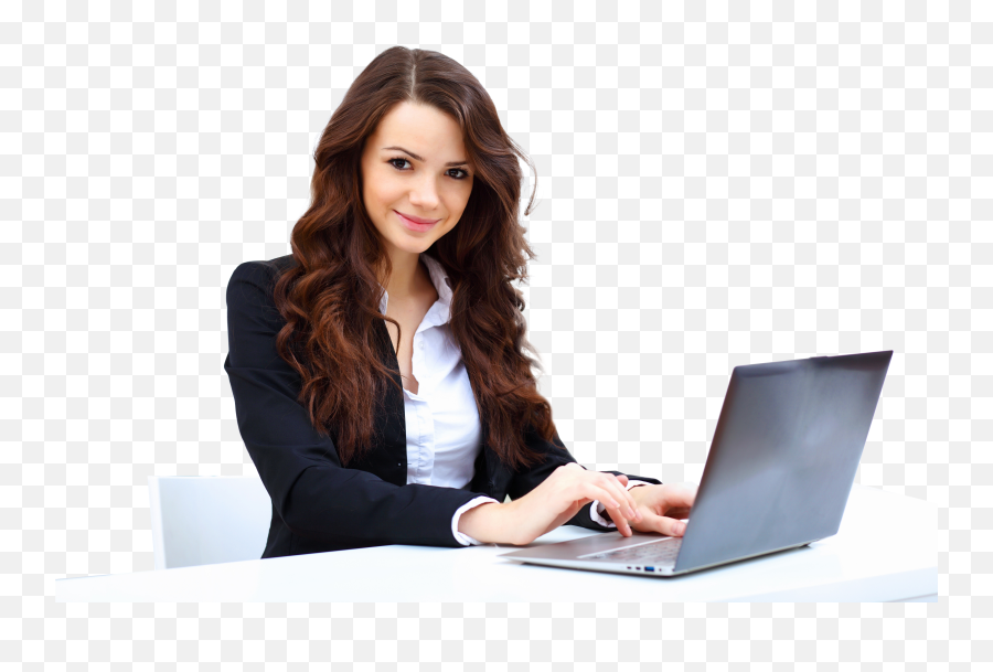 Kaky Llc - Businesswoman With Laptop Png Emoji,Business Woman Png