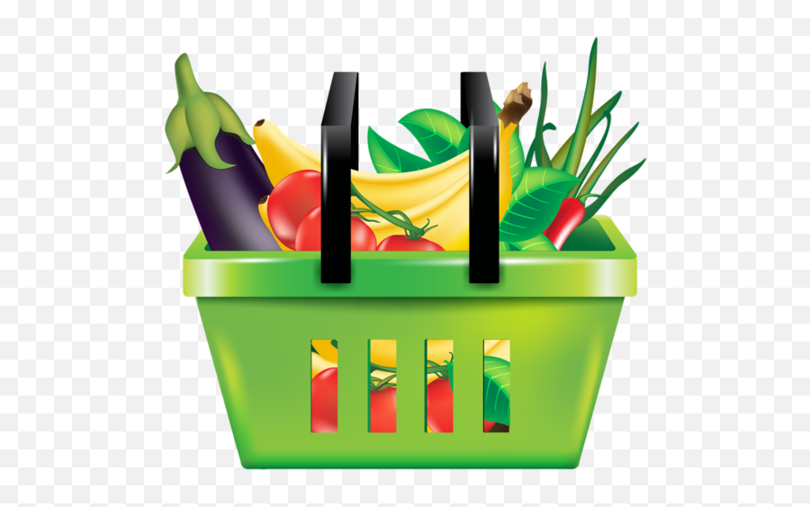 Shopping Food Flowerpot Plastic Clipart - Horizontal Emoji,Shopping Clipart