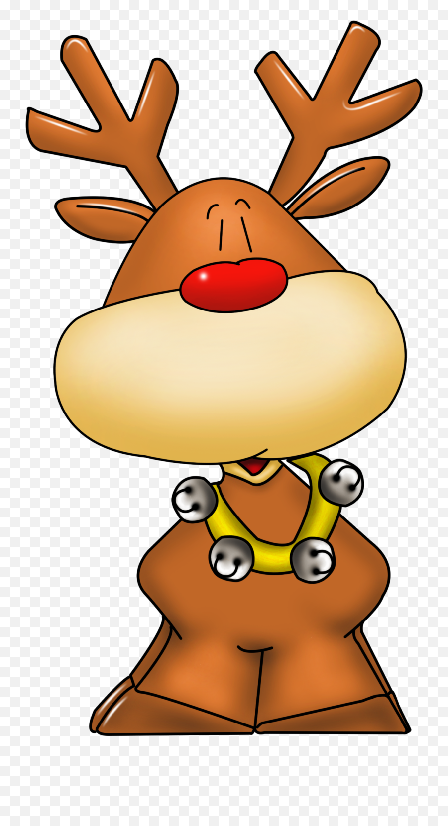 Free Rudolph Cliparts Png Images Emoji,Reindeer Clipart Free