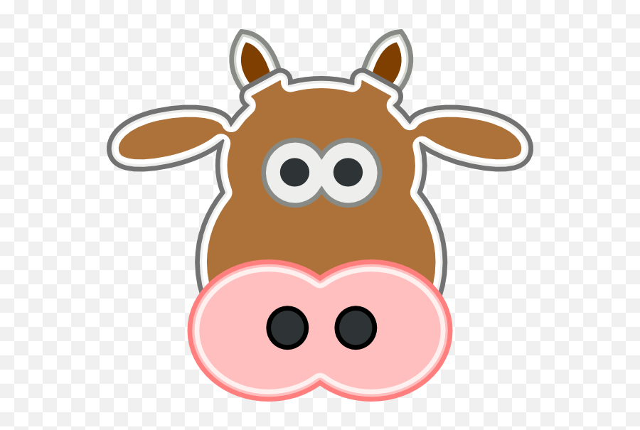 Free Cow Face Cliparts Download Free Clip Art Free Clip - Big Cow Face Clipart Emoji,Cow Clipart