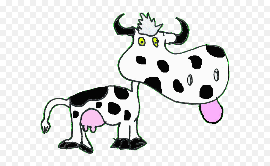 Itu0027s The Cow With Her Baby Calf Clipart - Full Size Clipart Emoji,Calf Clipart