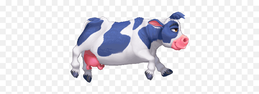 Running Cow Sticker - Running Cow Animated Discover Emoji,Funny Gif Transparent