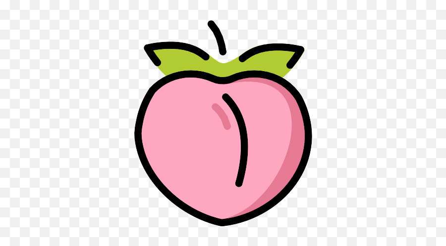 Peach Vector Svg Icon 41 - Png Repo Free Png Icons Durazno Emoji,Peach Png