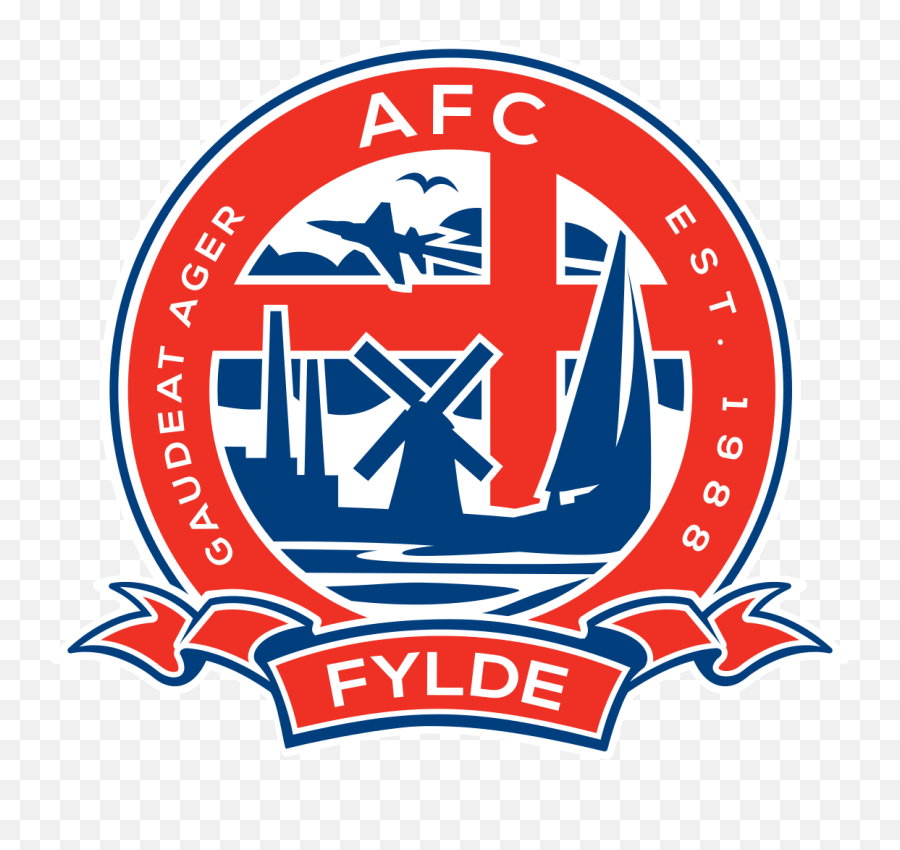 Afc Fylde Badge - Afc Fylde Fc Logo 1134x1024 Png Afc Fylde Logo Png Emoji,Afc Logo