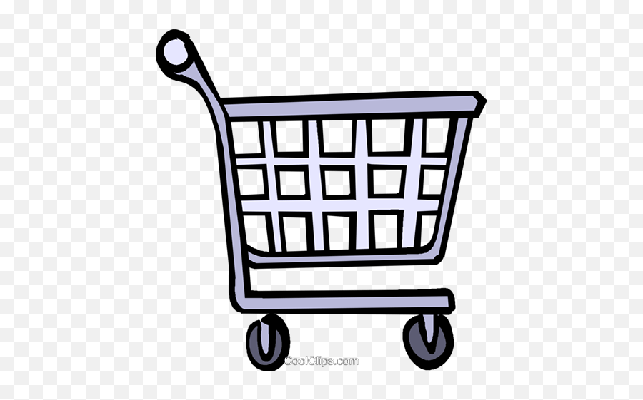Shopping Cart Royalty Free Vector Clip - Household Supply Emoji,Shopping Cart Clipart