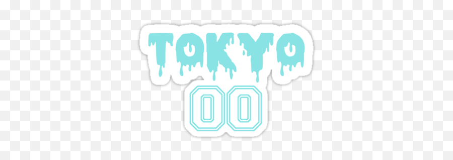 Tokyo Drip Varsity By Mixiemoon Tokyo Varsity Dripping - Language Emoji,Sword Art Online Logo