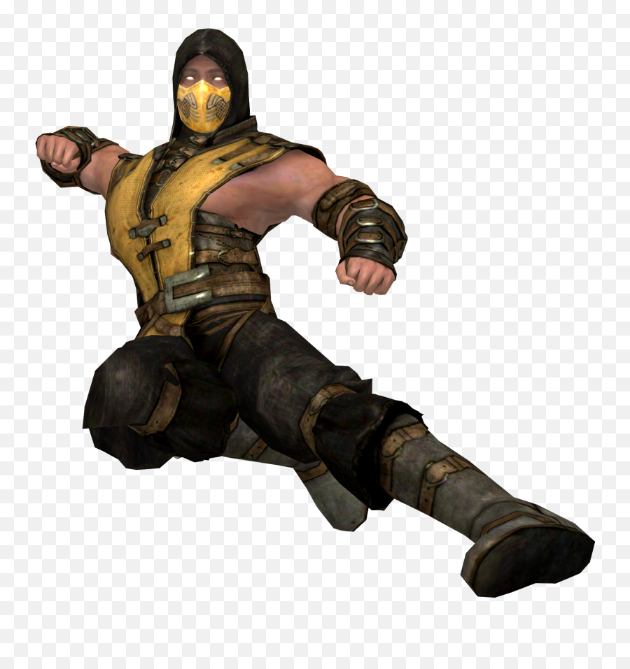 Mortal Kombat Scorpion Png Hd - Mortal Kombat Transparent Character Emoji,Scorpion Png