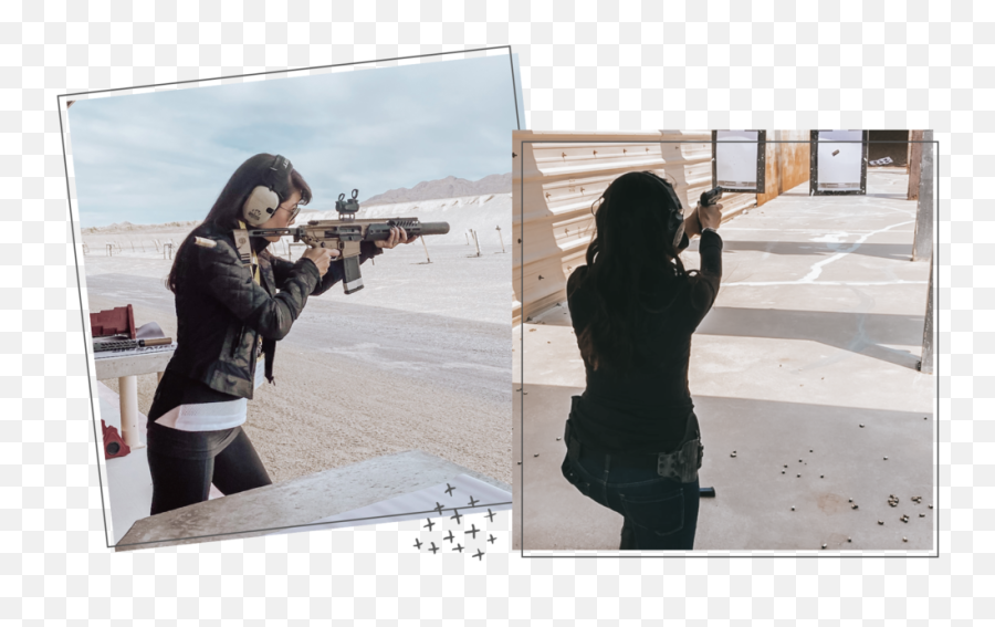 Women And Gun Lifestyle Emoji,Handgun Png