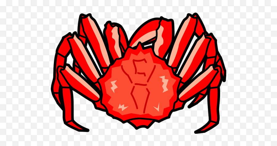 Red King Crab Clipart - King Crab Clipart Emoji,Crab Clipart