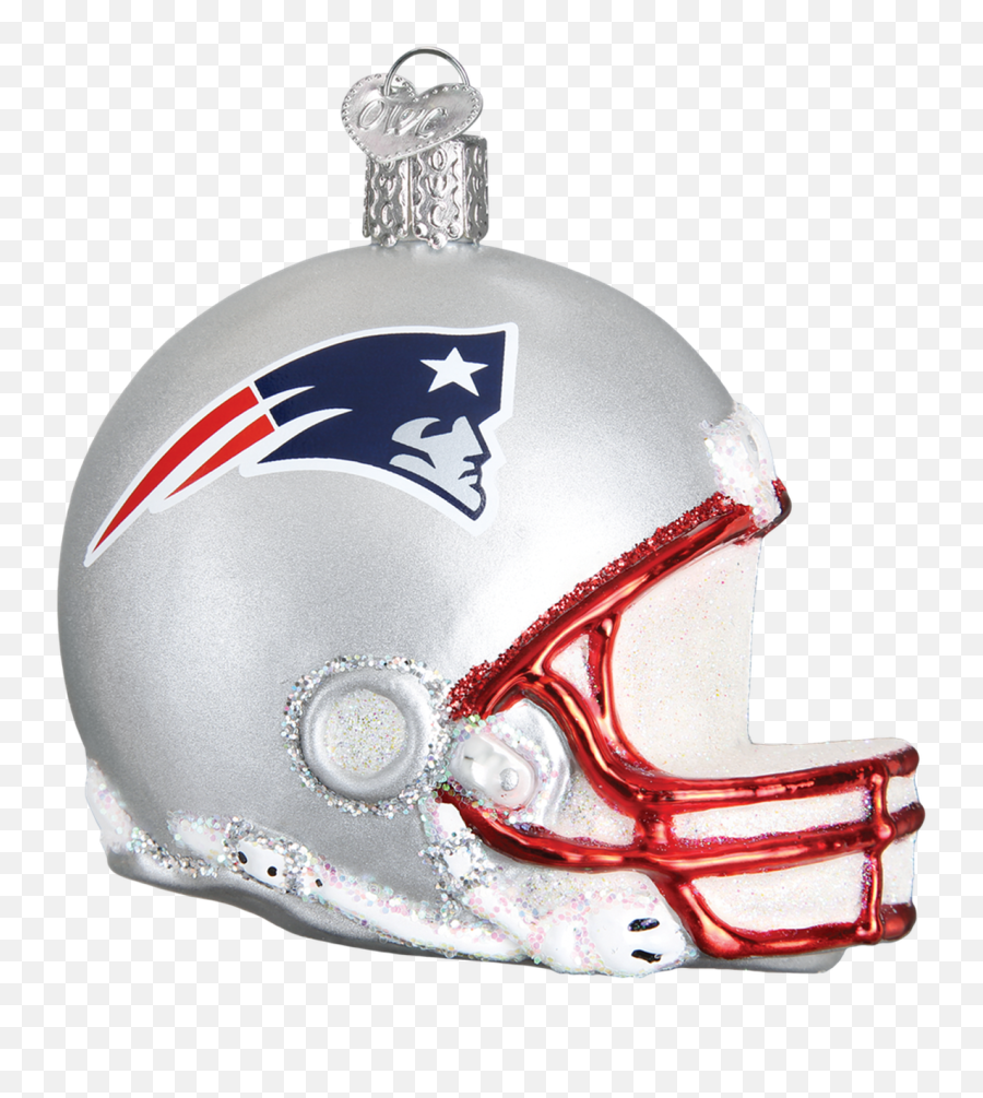 England Patriots Helmet 3 - Patriots Christmas Ornaments Emoji,Ne Patriots Logo