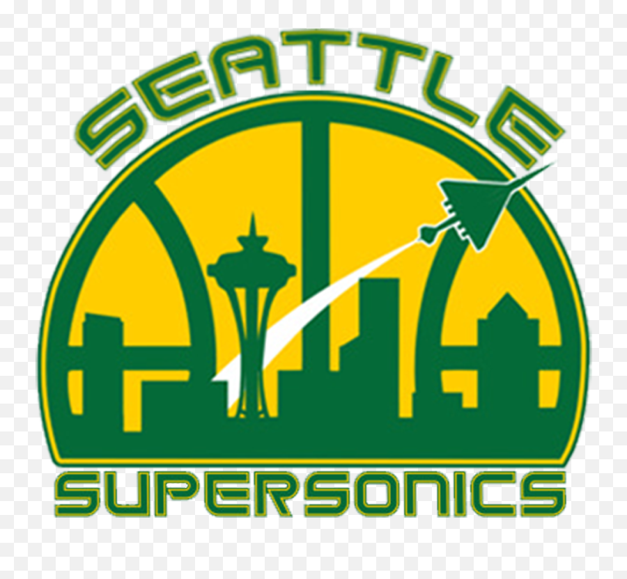 Photo Sonics 3 Primary - Seattle Supersonics Logo Png Seattle Supersonics Logo Emoji,Sonics Logo