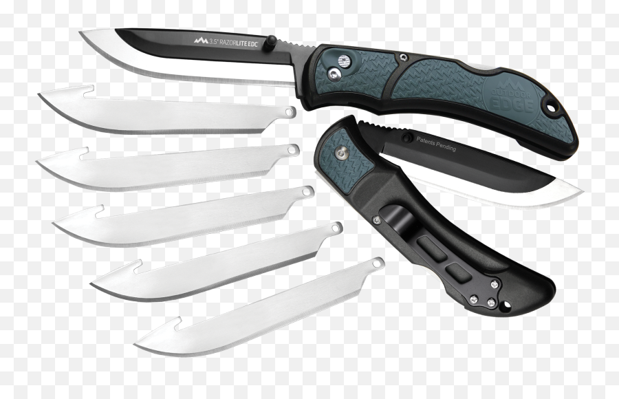Gray 35 - Outdoor Edge Knife Gray Emoji,Razor Blade Png