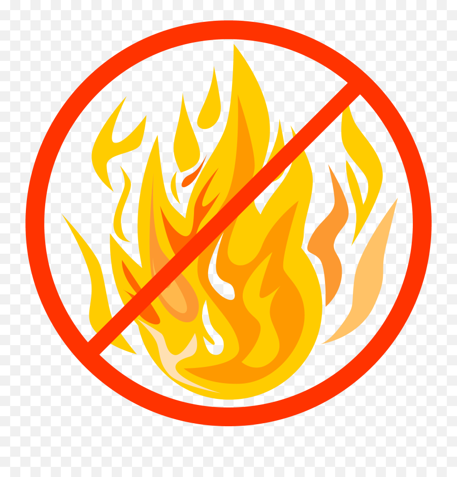 Graphic For Open Fire Ban - Vector Antibacterial Icon Emoji,Fire Pit Clipart
