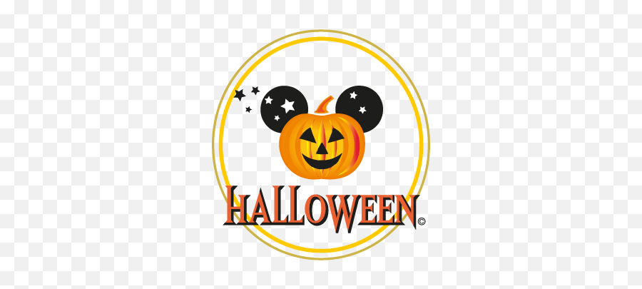 Disney Halloween Vector Logo - Disney Halloween Logo Vector Emoji,Disney Logo Vector