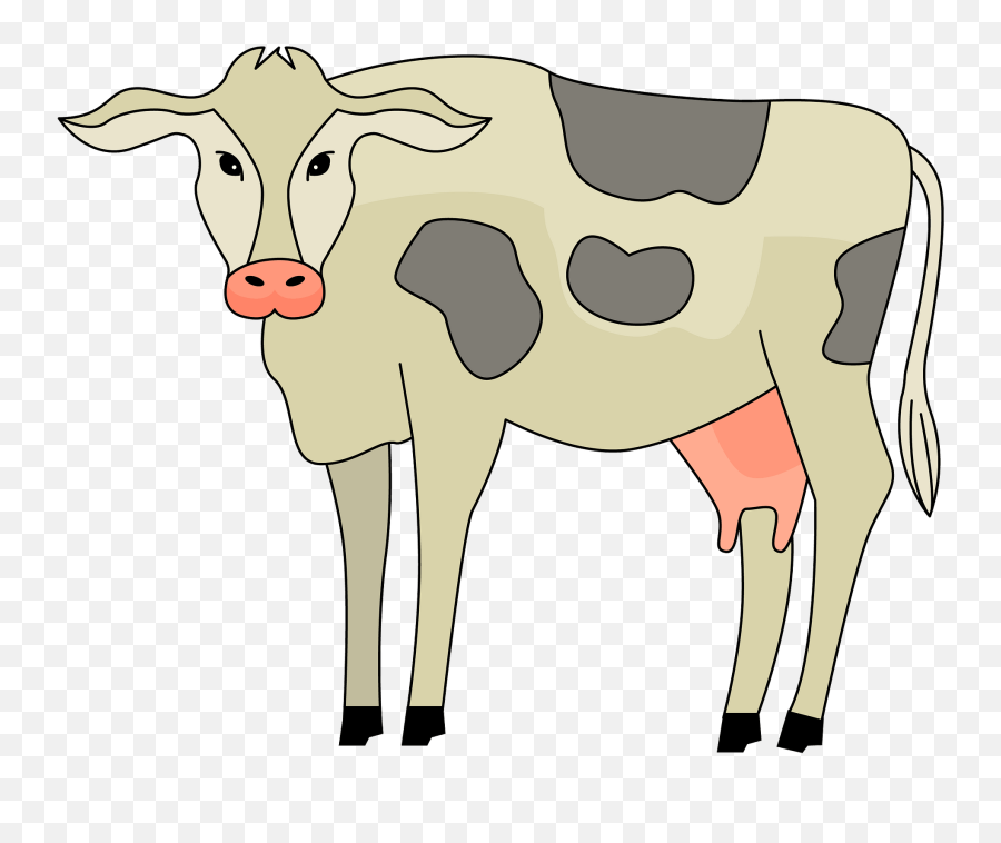 Cow Clipart Free Download Transparent Png Creazilla - Animal Figure Emoji,Cow Clipart